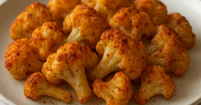 Couve-flor assada com páprica