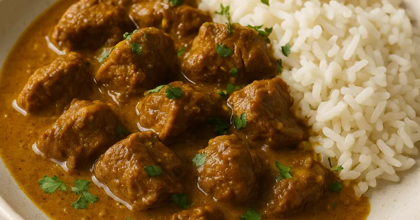 Molho de Carneiro com Curry