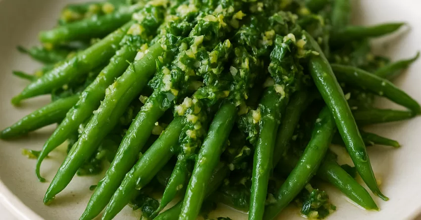 Molho Gremolata de Vagem