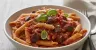 Penne arrabbiata com berinjela